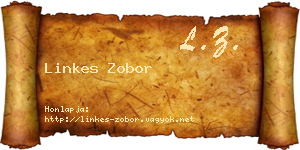 Linkes Zobor névjegykártya